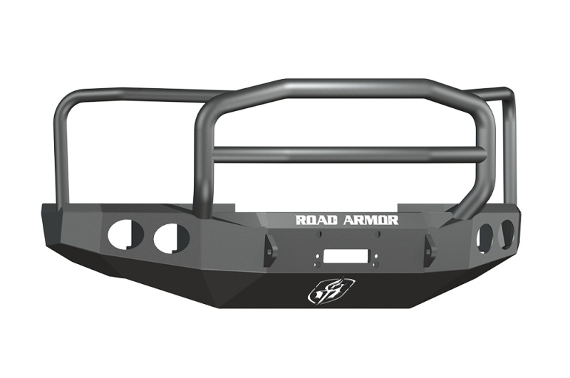 Ford F-250 Stealth Front Bumper - Road Armor - Winch Bumper w/Lonestar Guard - Tex Blk - `08-`10